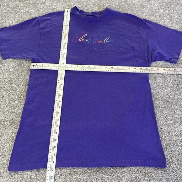 Vintage Elvis Presley T-Shirt Single Stitch Made in USA Embroidered Tee - Picture 4 of 5